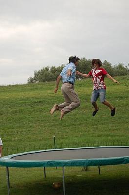 Nun wollen die Menschen auch mal toben!